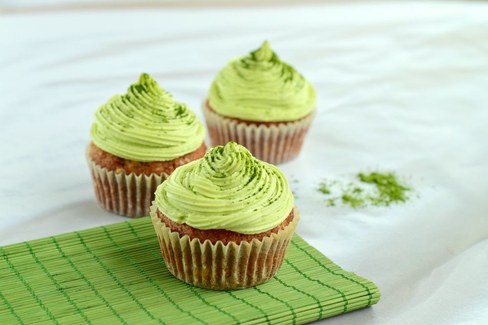cupcakes sa zelenim čajem